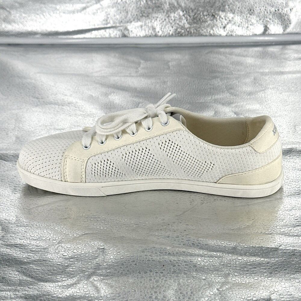 Xero Shoes Dillon Womens Size 9 White Knit Minimalist Barefoot Lace Up - Picture 7 of 13